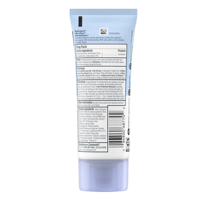 Ultra Sheer Dry-Touch Water Resistant and Non-Greasy Sunscreen Lotion with Broad Spectrum SPF 70, 3 Fl Oz (Pack of 1)